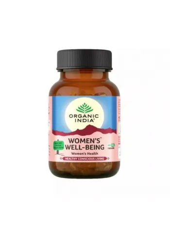 Вуменс Вел Биинг от Organic India: 60 капсул для женского здоровья
